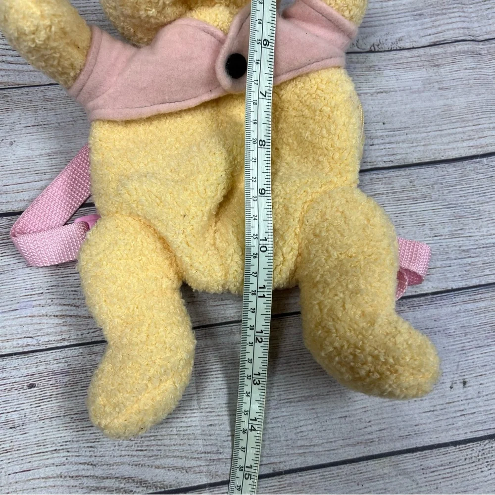 Disney Winnie The Pooh Vintage Kids Small Plush Toy Backpack Y2K Cartoon